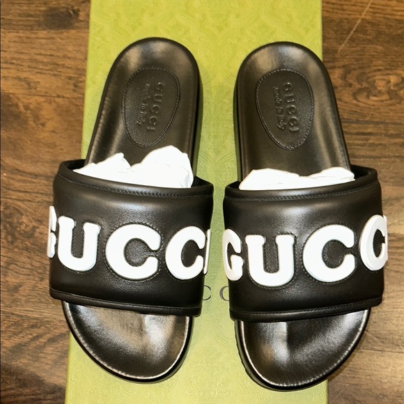 Gucci black slides - Picture 1 of 5